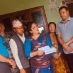 जेनजी आन्दोलनमा शहादत कास्कीका प्रहरी अमृतको परिवारलाई १५ लाख सहायता amrit-gurung-