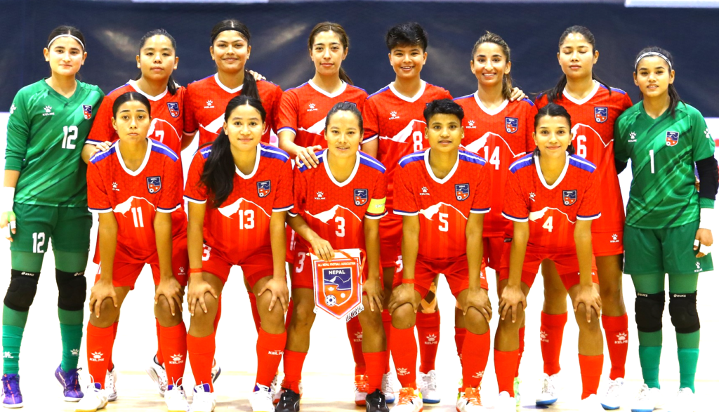 nepali women;s futsal