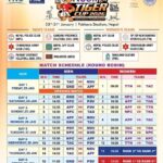 भलिबलः खेल तालिका सार्वजनिक,आयोजक बाहिर, ११ टिमबीच प्रतिस्पर्धा tiger tie sheet