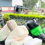 बीच टापुमा सशस्त्रद्वारा ४ सय ७५ किलो गाँजा बरामद apf-gaja-baramad