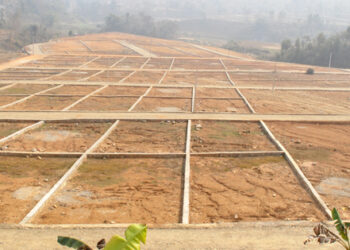 Plottings land of Tanahun nearDumre bazzar. Photo: Badri Kumar Neupane/Nagarik